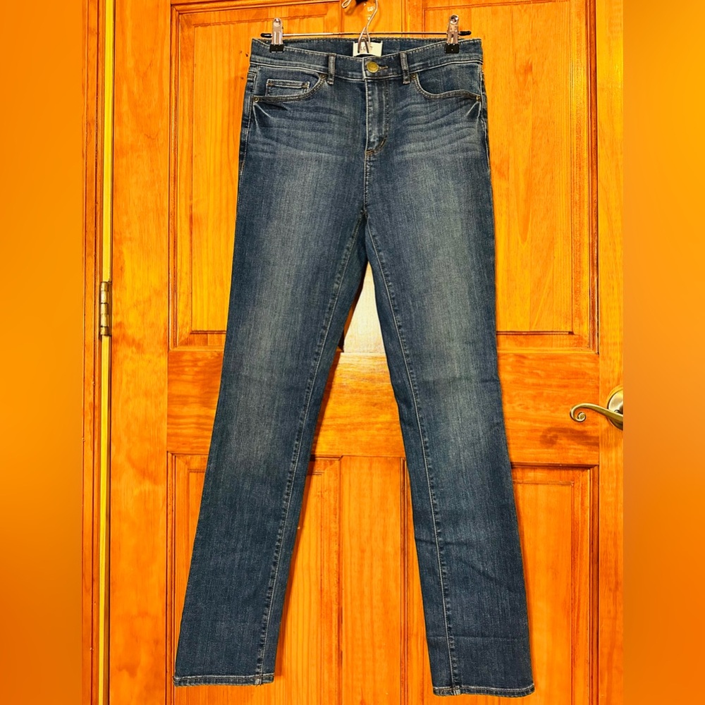 LOFT High Rise Straight jeans